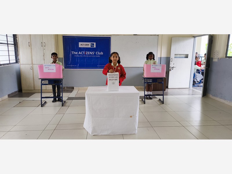 Desh Apnayen Actizen Club – Mock Election