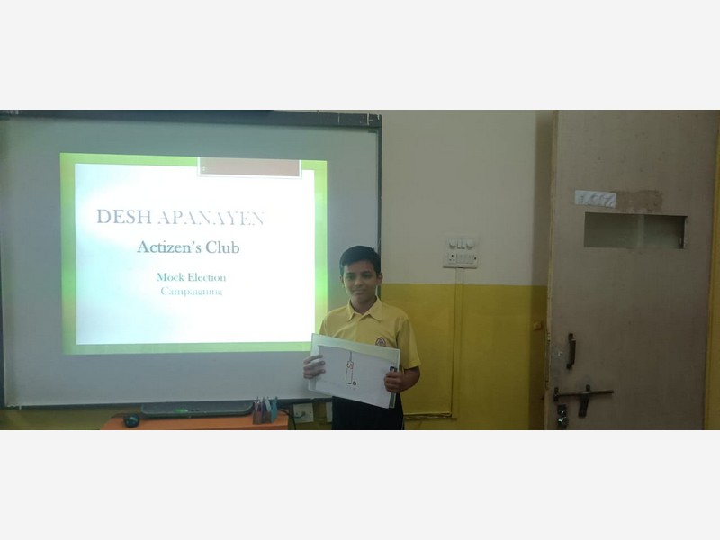 Desh Apnayen Actizen Club – Mock Election